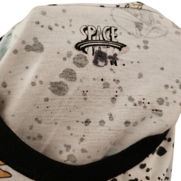 Space Jam Paint Splatter Ringer Tee - Picture 4 of 6